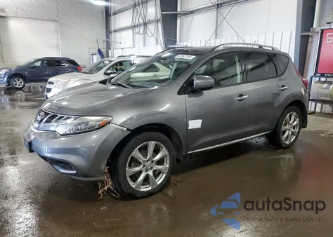 2013 Nissan Murano S z USA, uszkodzony, nr VIN JN8AZ1MW0DW302622